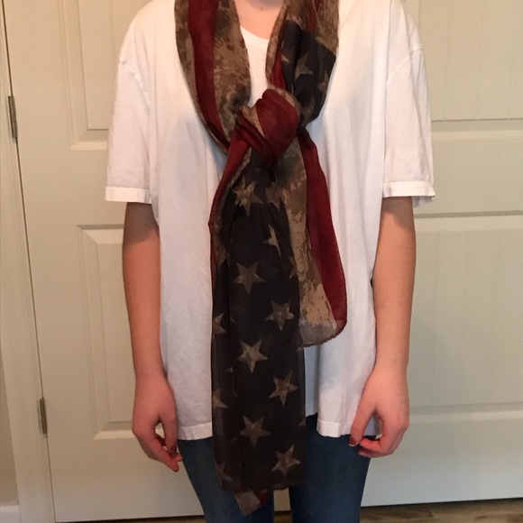 Patriotic Scarf / Wrap / Sarong - Picture 4 of 4